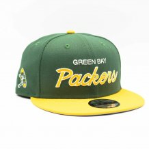 Green Bay Packers - Throwback Script 9Fifty NFL Czapka