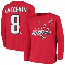 Washington Capitals Dětské - Alexander Ovechkin NHL Tričko s dlouhým rukávem