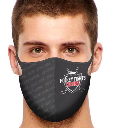 Protective face mask Hockey Fights Corona / volume discount