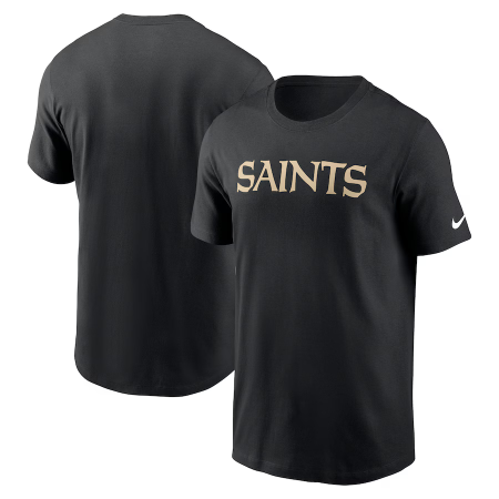 New Orleans Saints - Essential Wordmark NFL Koszułka - Wielkość: M/USA=L/EU