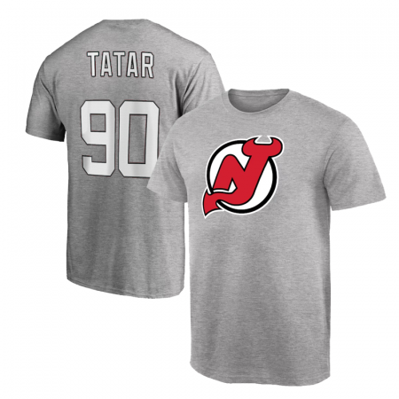 New Jersey Devils - Tomas Tatar Gray NHL T-Shirt - Größe: XL/USA=XXL/EU