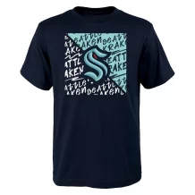 Seattle Kraken Youth - Divide NHL T-Shirt