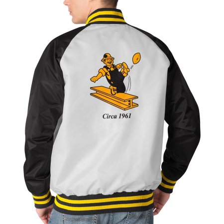Pittsburgh Steelers - Throwback Varsity NFL Jacket