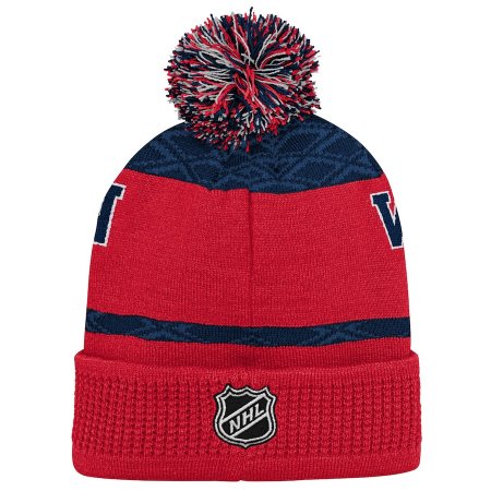 Washington Capitals Dětská - Puck Pattern NHL Zimní čepice