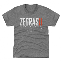Anaheim Ducks Detské - Trevor Zegras Elite Gray NHL Tričko