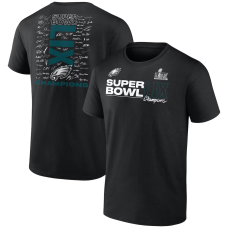 Philadelphia Eagles - Super Bowl LIX Champs Autograph NFL T-Shirt
