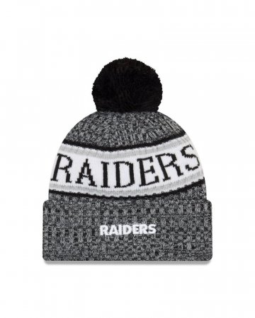 Las Vegas Raiders - 2018 Sideline Black Sport NFL Knit Hat
