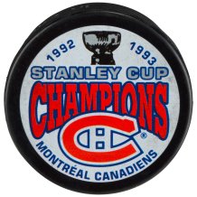 Montreal Canadiens - 1993 Stanley Cup Champions NHL Puk