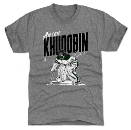 Dallas Stars - Anton Khudobin Chisel NHL T-Shirt