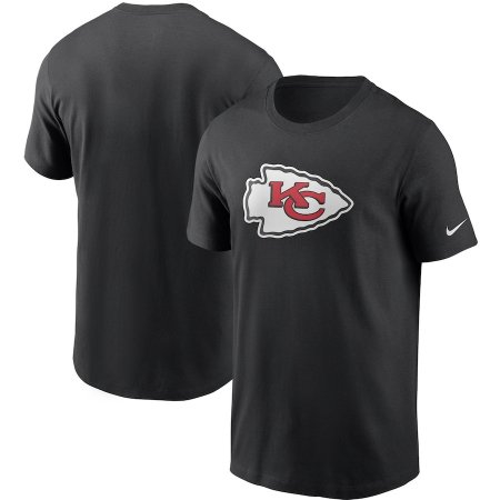 Kansas City Chiefs - Primary Logo Nike Black NFL T-Shirt