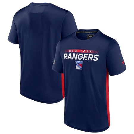 New York Rangers - Authentic Pro Rink Tech NHL T-Shirt