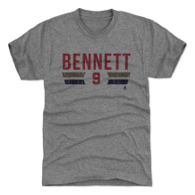 Florida Panthers - Sam Bennett Font Gray NHL T-Shirt