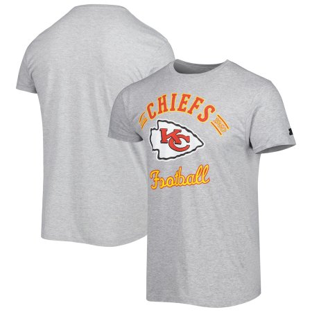 Kansas City Chiefs - Starter Prime Gray NFL T-shirt