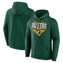 Green Bay Packers - Geometric Chrome NFL Bluza s kapturem