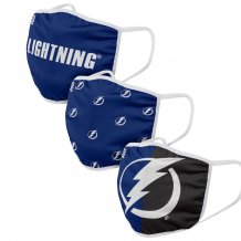 Tampa Bay Lightning - Sport Team 3-pack NHL face mask