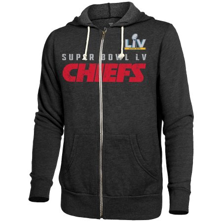 Kansas City Chiefs - Super Bowl LV Stacked Full-Zip NFL Sweatshirt