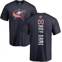 Columbus Blue Jackets - Backer NHL T-Shirt with Name and Number