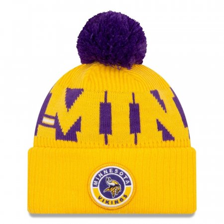 Minnesota Vikings - 2020 Sideline Road NFL Knit hat