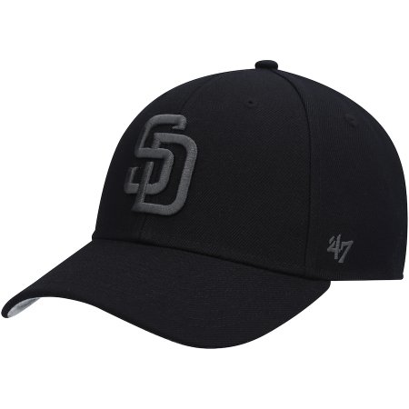 San Diego Padres - Black on Black MVP MLB Hat