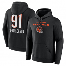 Cincinnati Bengals - Trey Hendrickson Wordmark NFL Bluza z kapturem