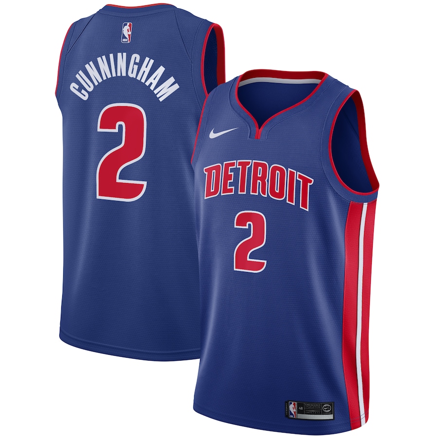 Detroit Pistons - Cade Cunningham Swingman NBA Jersey :: FansMania