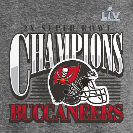 Tampa Bay Buccaneers - Super Bowl LV Champions Tri-Blend NFL Koszułka
