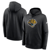 Jacksonville Jaguars - Rewind Club Black NFL Mikina s kapucňou