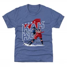 New York Rangers Youth - Kaapo Kakko Player Map NHL T-Shirt