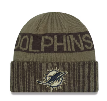 Miami Dolphins - 2025 Salute to Service NFL Knit Hat