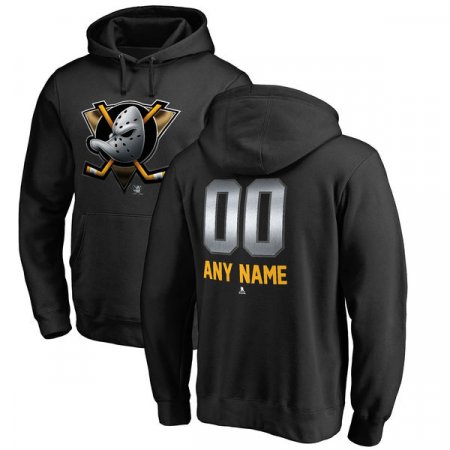 Anaheim Ducks - Midnight Mascot NHL Sweatshirt with Name and Number