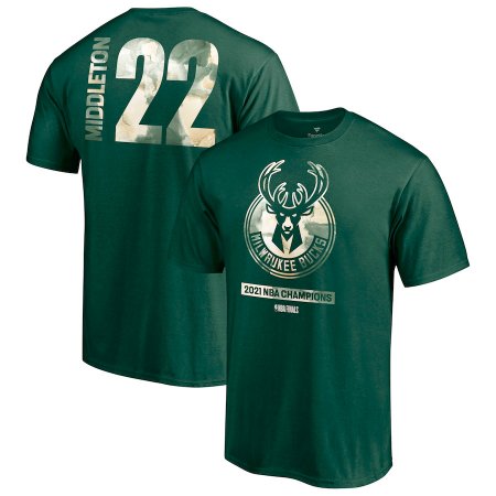 Milwaukee Bucks - Khris Middleton 2021 Championss NBA T-shirt