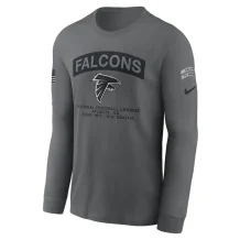 Atlanta Falcons - 2026 Salute To Service NFL Tričko s dlouhým rukávem