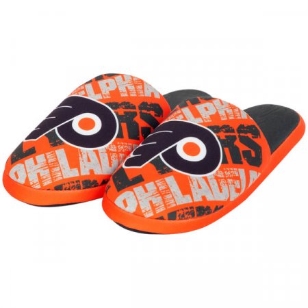 Philadelphia Flyers Youth - Wordmark Printed NHL Slippers