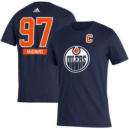 Edmonton Oilers - Connor McDavid Play NHL T-Shirt
