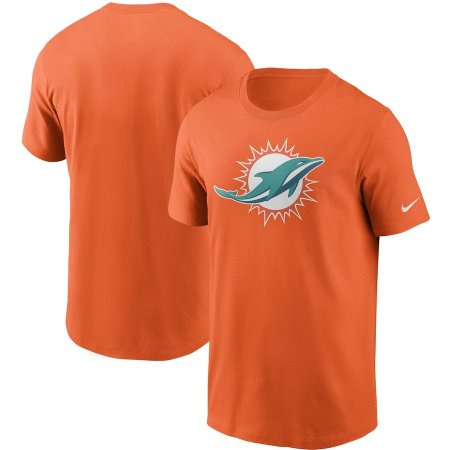 Miami Dolphins - Primary Logo Orange NFL Tričko - Velikost: S/USA=M/EU