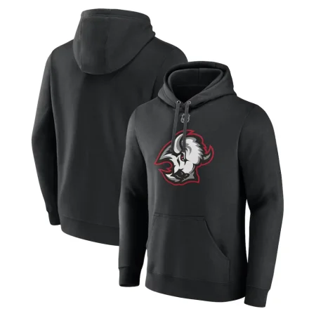 Buffalo Sabres - Alternate Logo Black NHL Bluza s kapturem