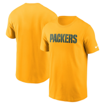Green Bay Packers - Wordmark Gold NFL Koszułka