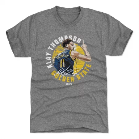 Golden State Warriors - Klay Thompson Premiere Gray NBA Tričko
