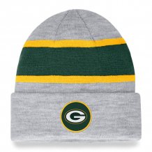 Green Bay Packers - Team Logo Gray NFL Knit Hat