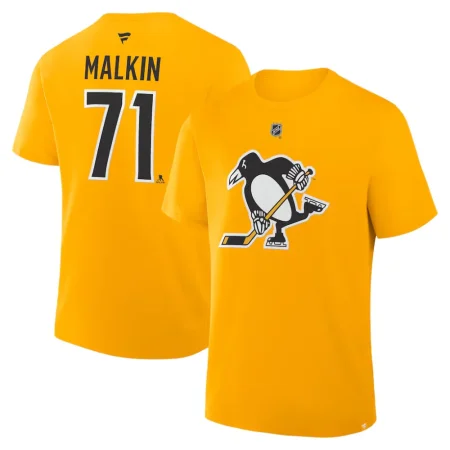 Pittsburgh Penguins - Evgeni Malkin Gold NHL Tričko