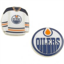 Edmonton Oilers - JF Sports NHL Set Abzeichen