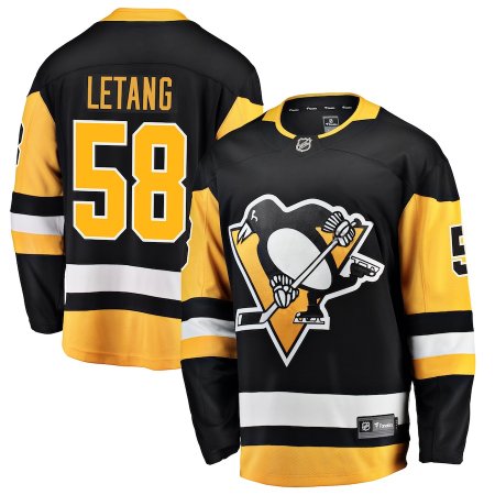 Pittsburgh Penguins - Kris Letang Breakaway Home NHL Jersey