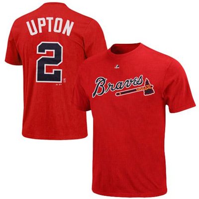 Atlanta Braves - B.J. Upton MLBp Tshirt :: FansMania