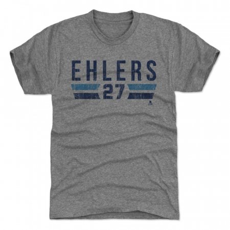 Winnipeg Jets - Nikolaj Ehlers Font NHL T-Shirt
