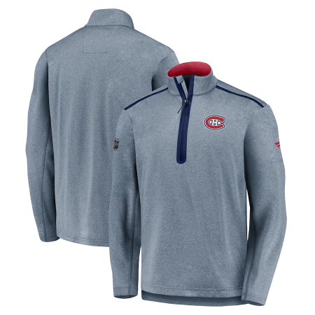 Montreal Canadiens - Authentic Travel & Training 1/4 Zip NHL Jacket