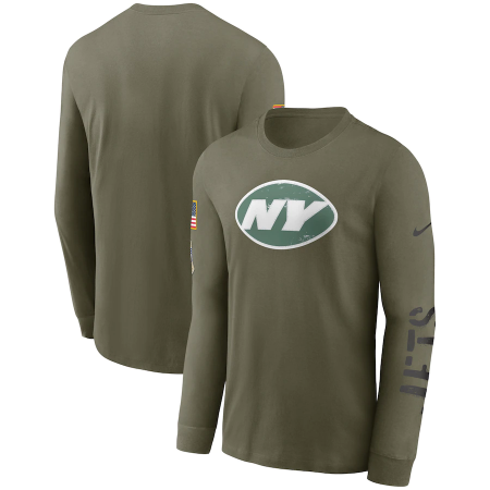 New York Jets - 2022 Salute To Service NFL Tričko s dlouhým rukávem