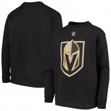 Vegas Golden Knights Youth - Primary Logo NHL Long Sleeve T-Shirt