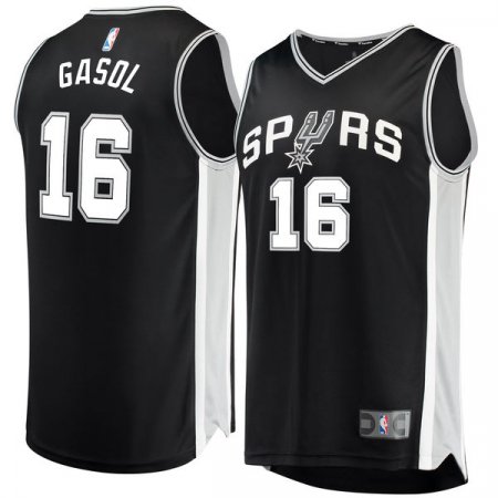 San Antonio Spurs - Pau Gasol Fast Break Replica NBA Jersey