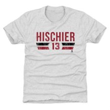 New Jersey Devils Kinder - Nico Hischier Font NHL T-Shirt