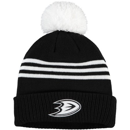 Anaheim Ducks - Three Stripe Cuffed NHL Knit Hat